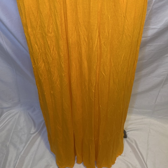 NWT Ny&c Light orange maxi dress large NY & CO - Picture 4 of 14
